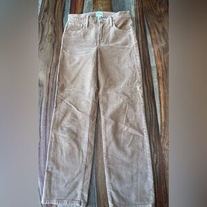 J.Crew Size 25P Women's Tan Corduroy Jeans/Pants